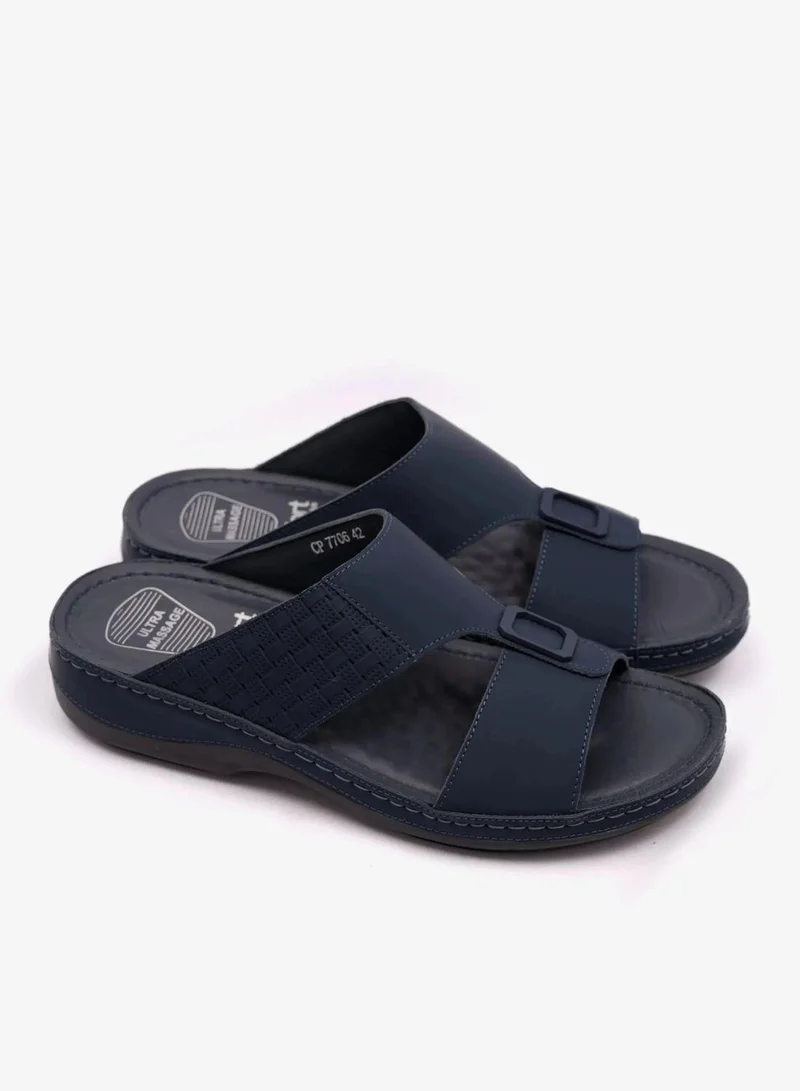 كومفورت بلس صنادل رجالية مريحة بتصميم أنيق - كحلي